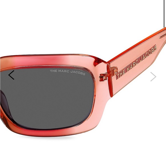 Marc Jacobs 54MM Pink Acetate Square Sunglasses - Picture 4 of 8